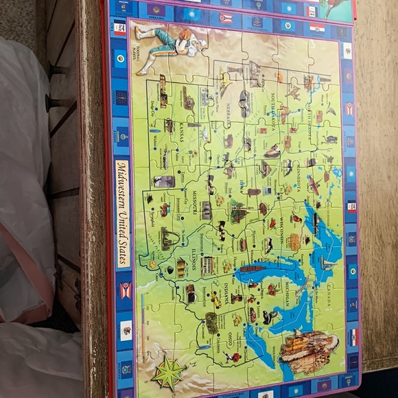 USA Jigsaw Puzzle Hardcover Book - Picture 3 of 12